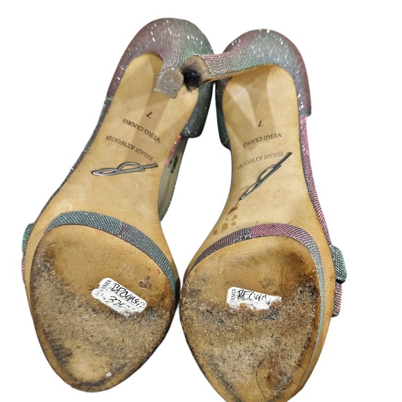 Brian Atwood Two Tone Sandal - Picture 5 of 5